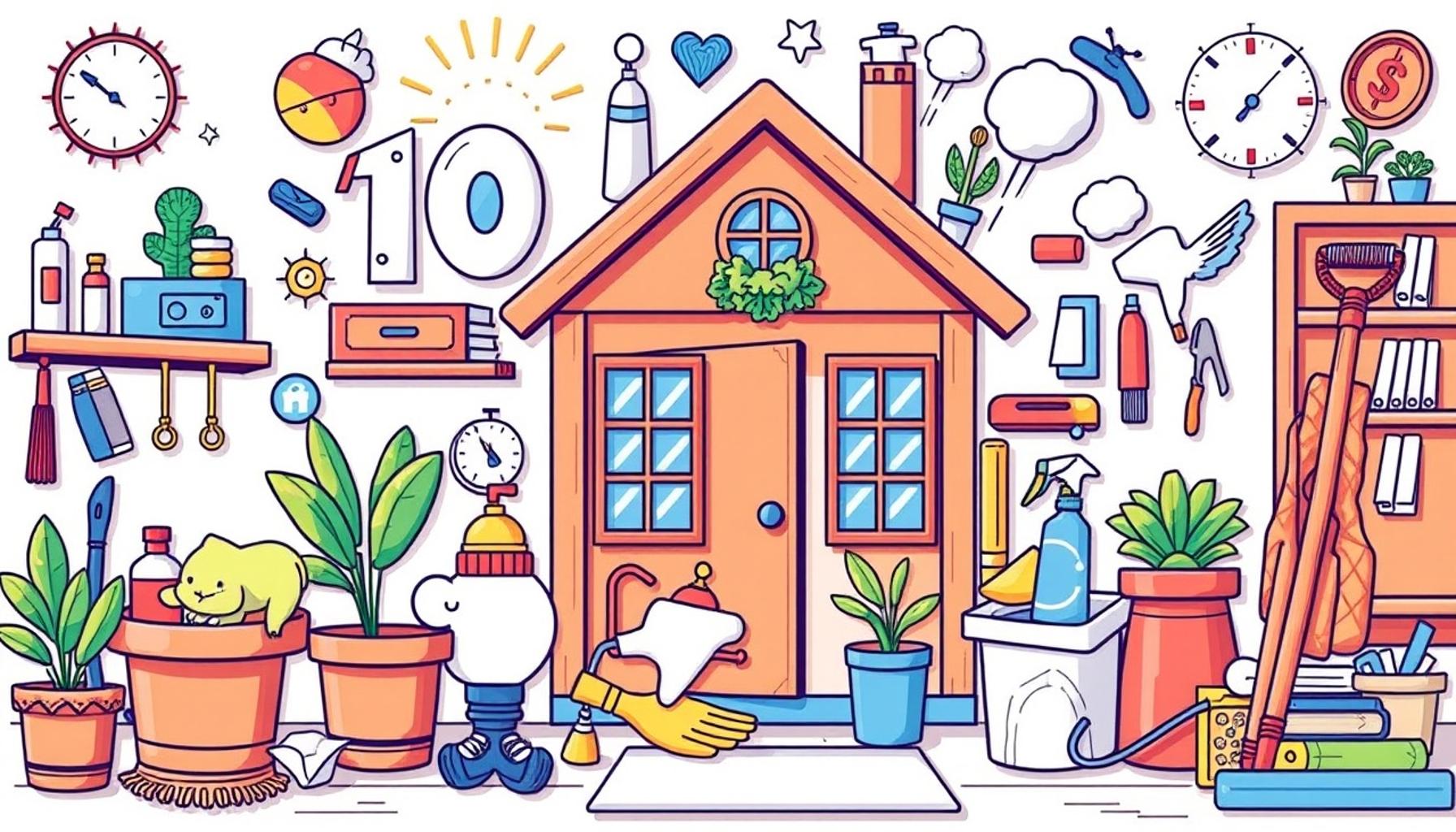10 Essential Maintenance Tips for Keeping Your Home Sparkling Clean Year-Round