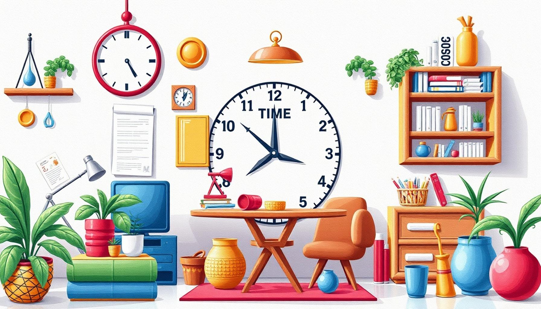 Time management tips to keep the house organized with quick daily tasks