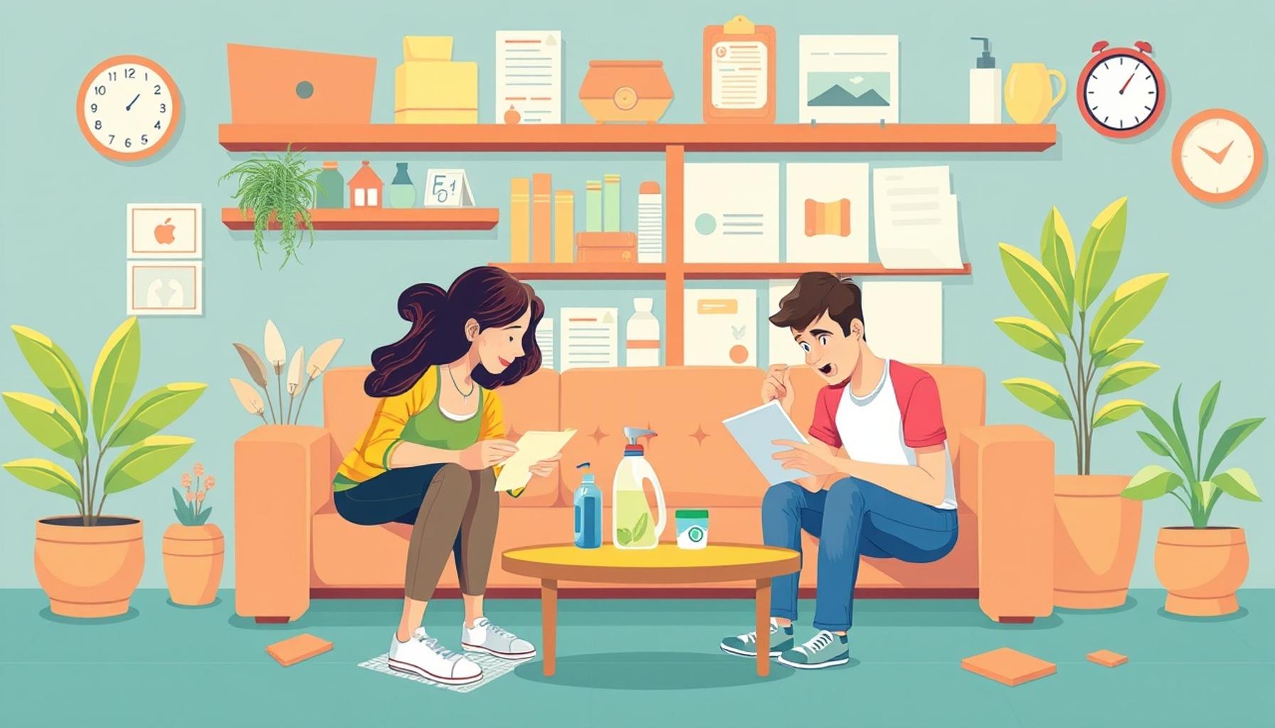 Family Cleaning Strategies: Sharing Responsibilities to Optimize Time
