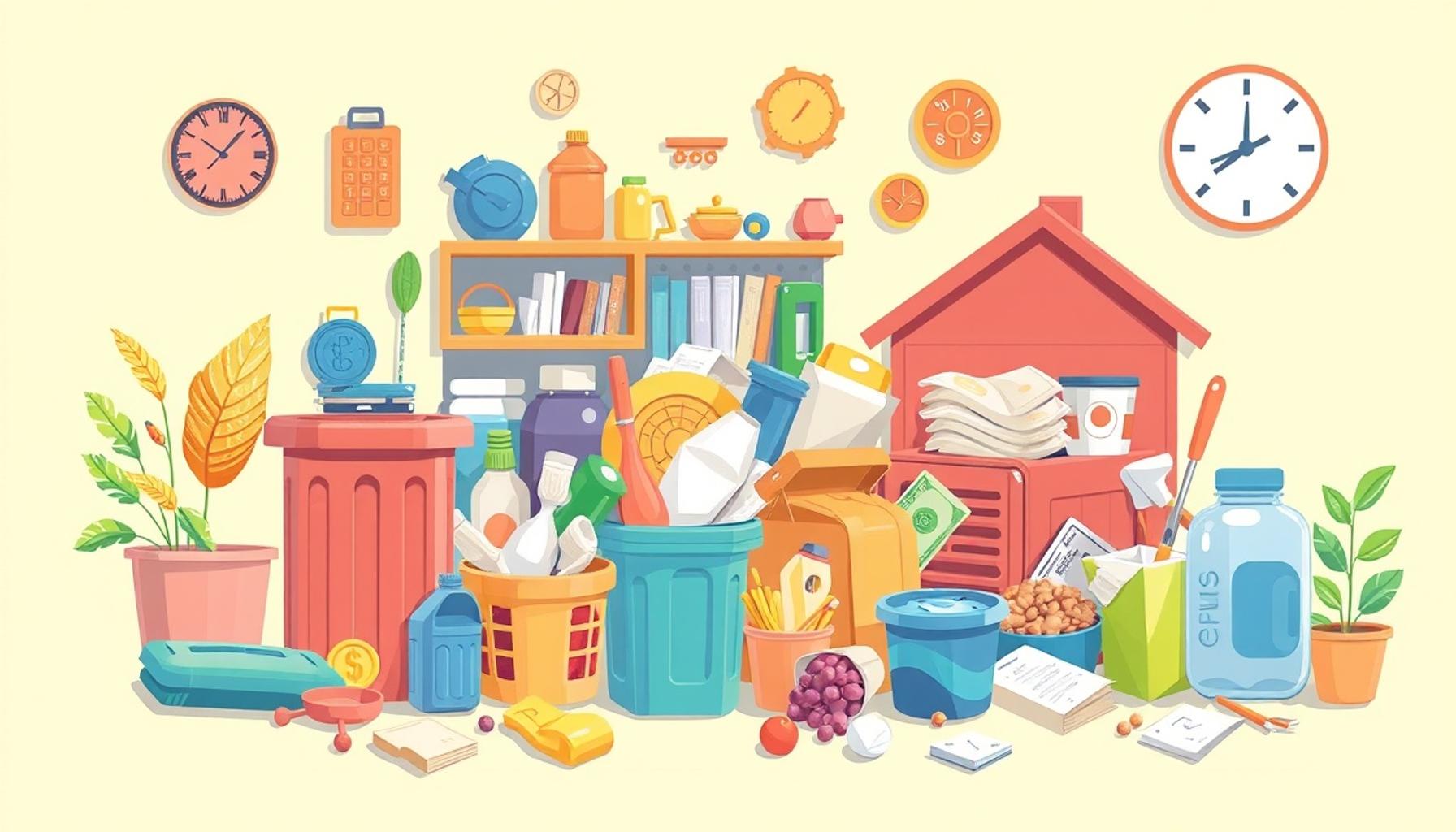 The importance of recycling materials in household maintenance