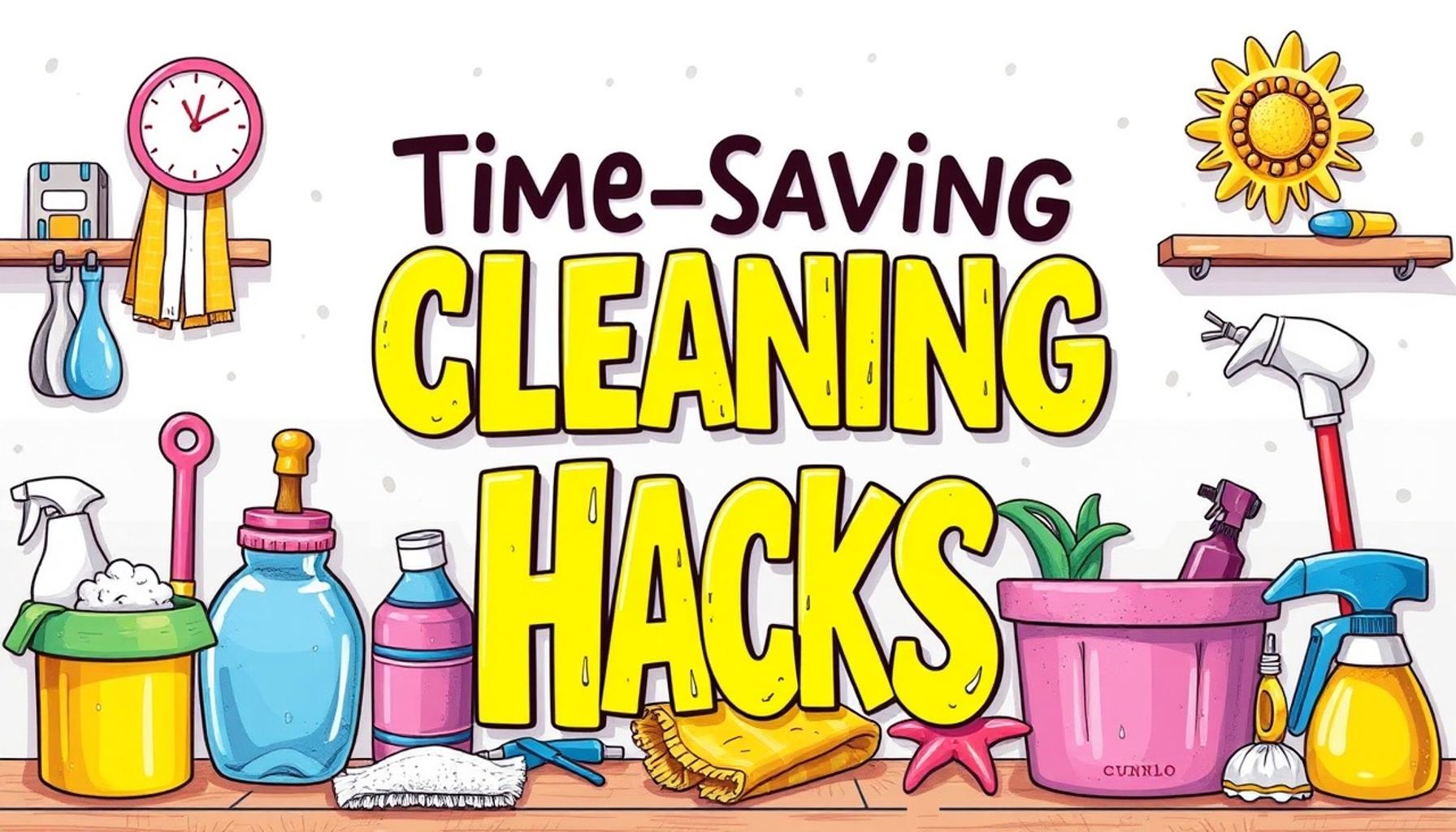 Time-Saving Cleaning Hacks: Innovative Techniques for Quick and Efficient House Maintenance