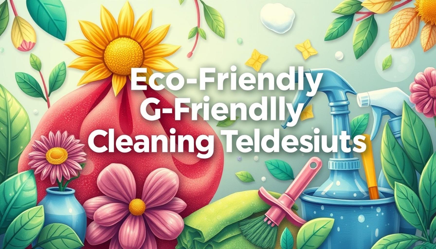 Eco-Friendly Cleaning Techniques: Sustainable Solutions for a Greener Home