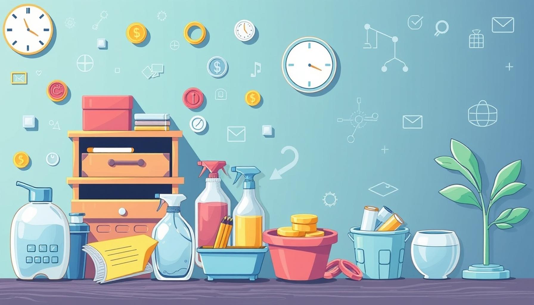 Organizational Cleaning Strategies: Maximizing Efficiency in Home Maintenance Tasks