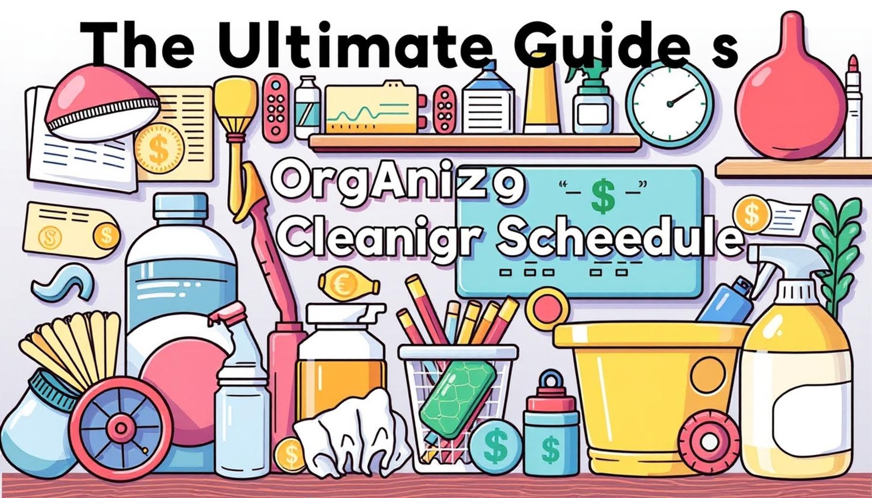 The Ultimate Guide to Organizing Your Cleaning Schedule for Maximum Efficiency