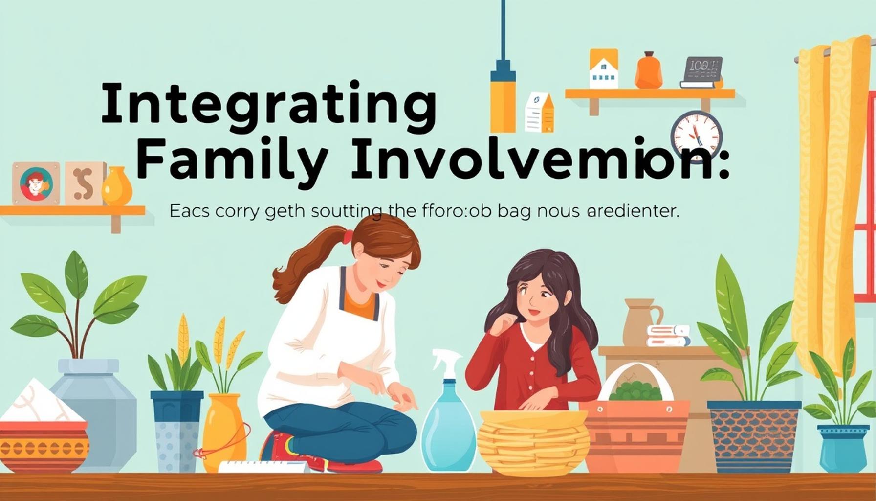 Integrating Family Involvement: Strategies for Collaborative Housekeeping